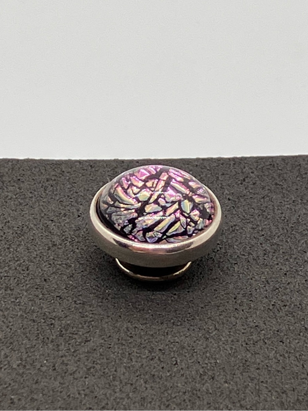 Kameleon 925 Fairy Wings Dichroic Glass Sterling Silver JewelPop Jewel Pop